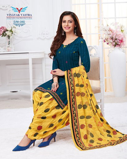 Vinayak Vastra Maayra 1 Casual Daily Wear Cotton Printed Dress Material Collection